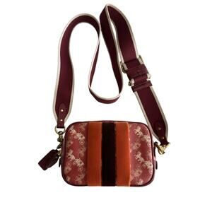 Vintage Coach Burgundy Maroon Crossbody Soho Y2K Style 90s
